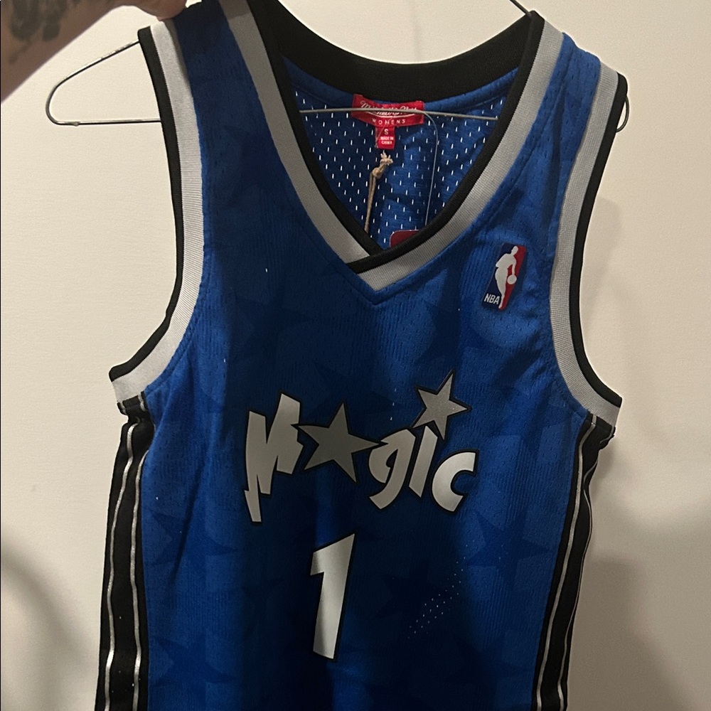 Mitchell & Ness Orlando Magic Royal Blue Basketball Jersey